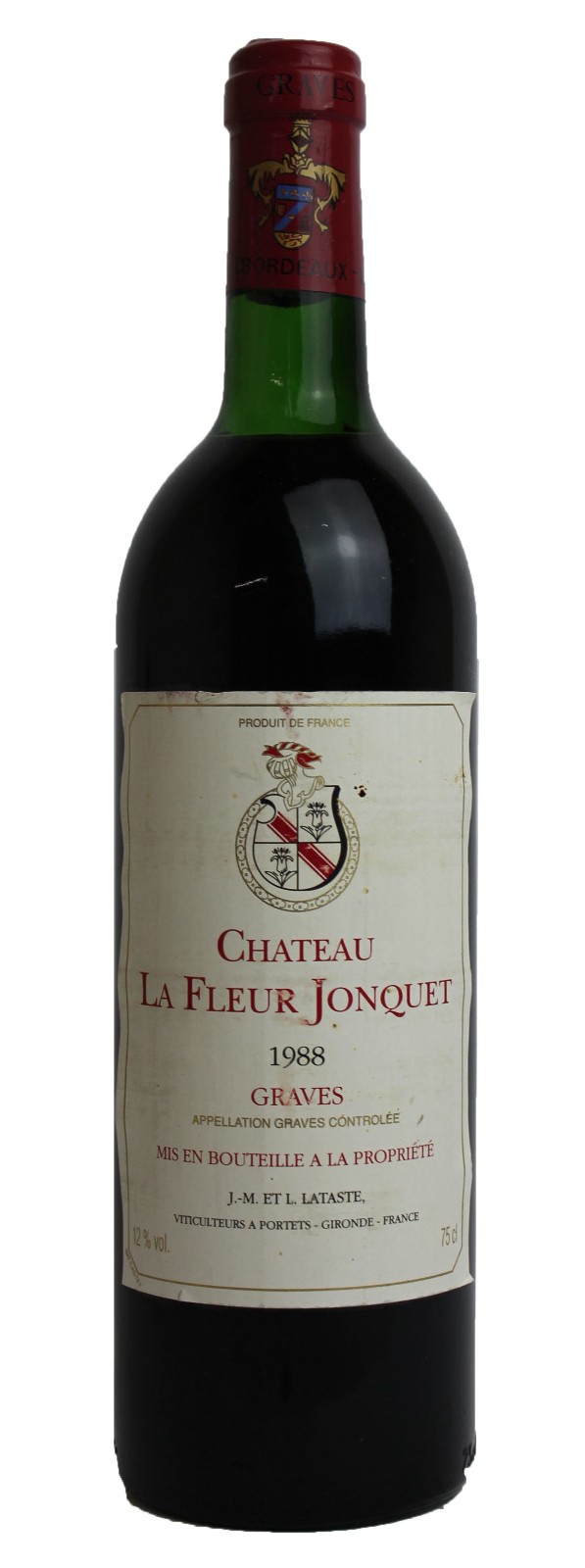 Chateau La Fleur Jonquet 1988 Graves | Vintage Wine and Port